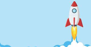 Rocket Launch Illustration