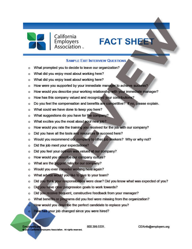 SampleExitIntQuestions_preview Sample Exit Interview Questions