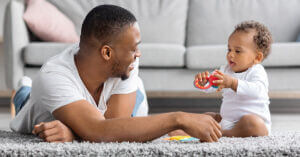 Father & Baby Family