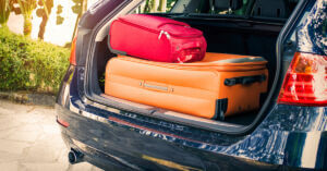 Luggage in Trunk