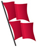 double red flag