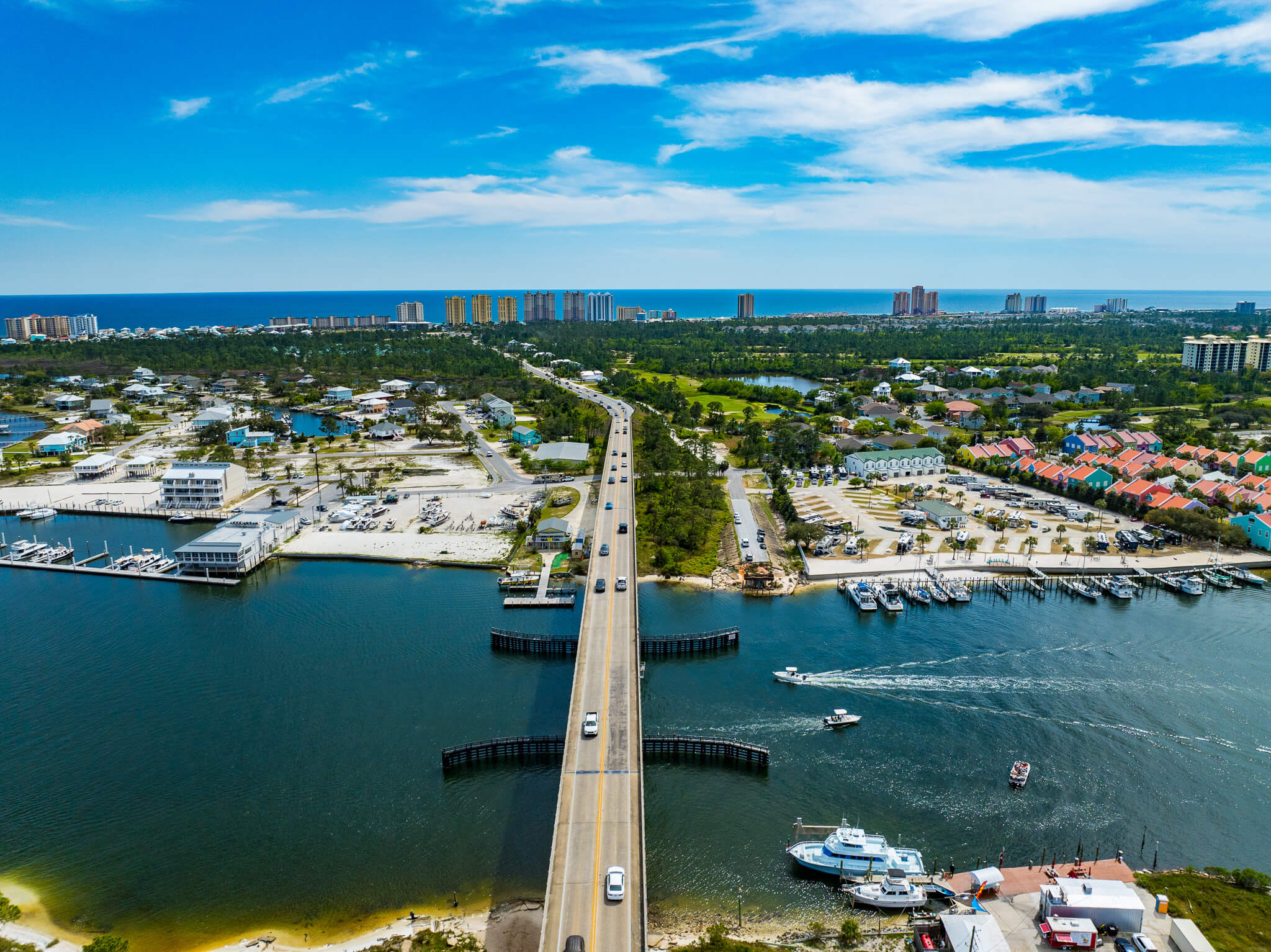 aerial of city