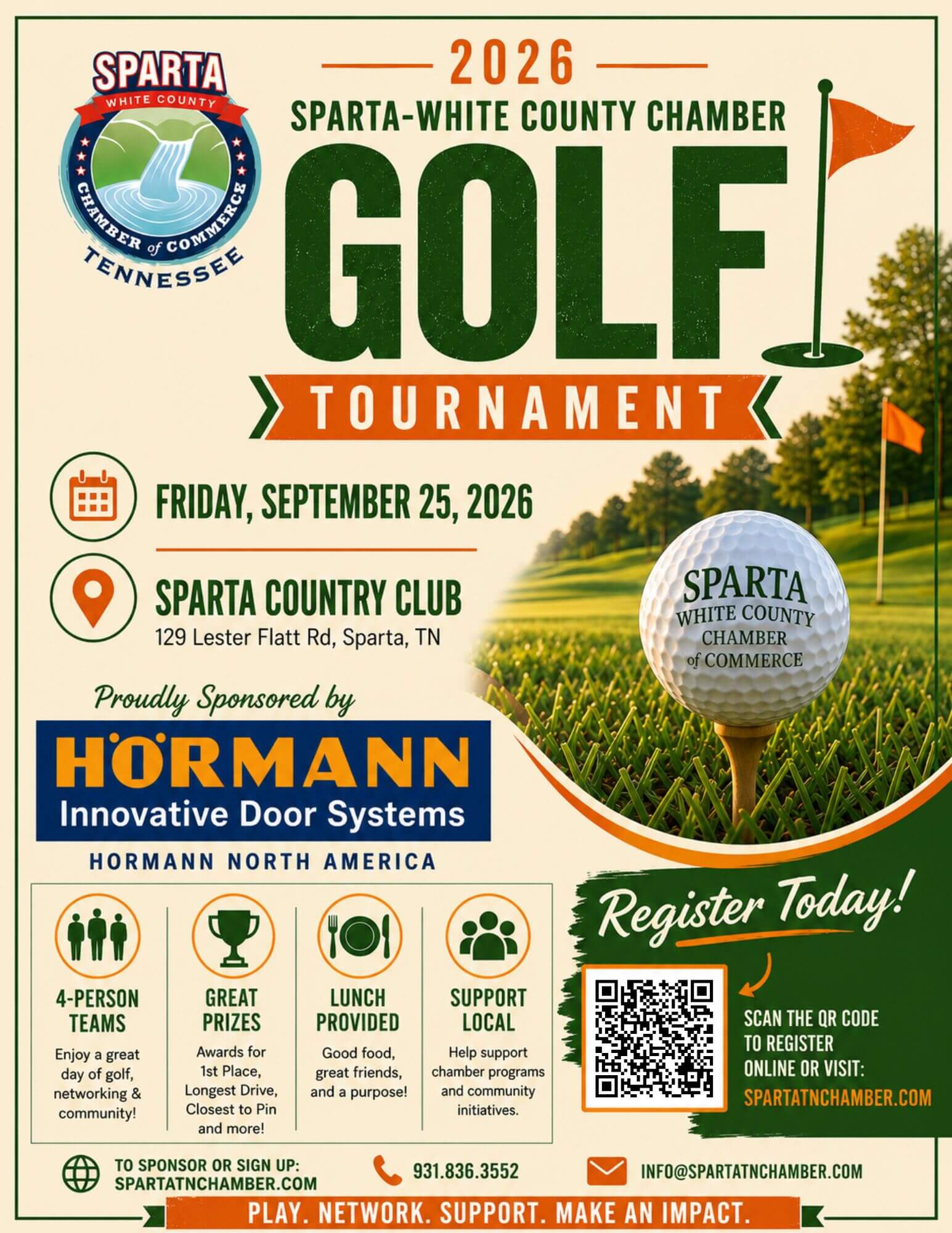 2026 Golf Flyer as of July 1st