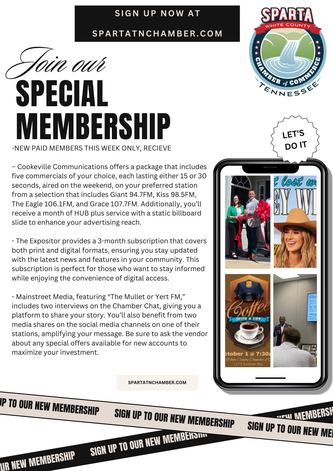 Chamber Fall Membership Drive