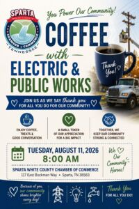 Coffee with Electric and Public Works