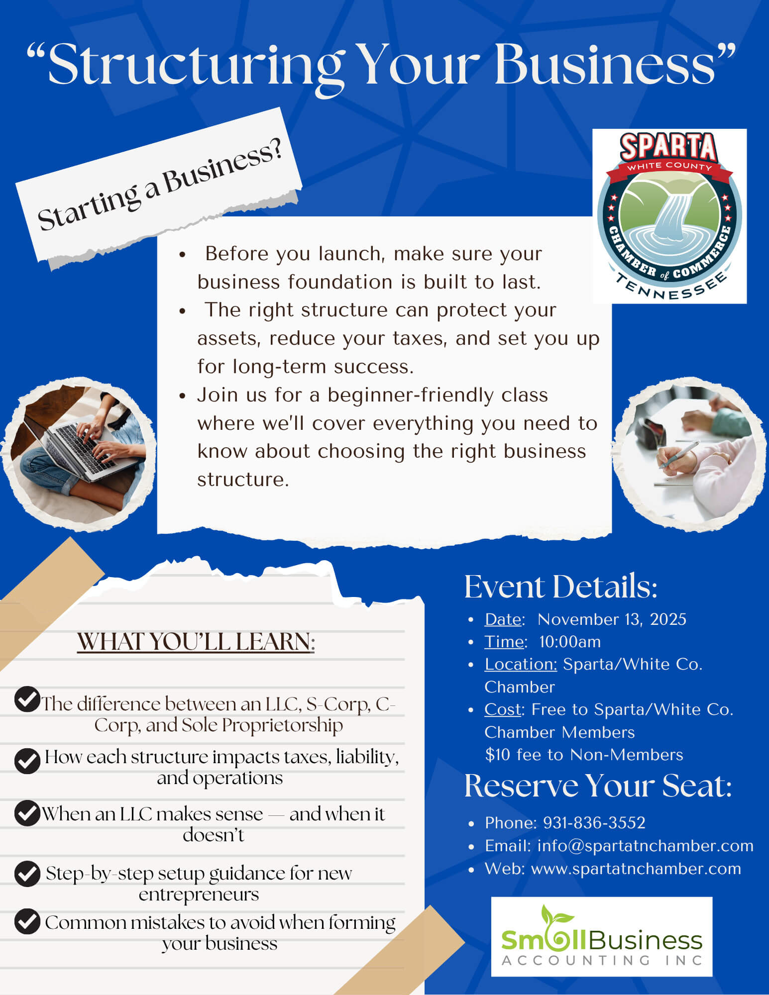 Structuring Your Business PNG