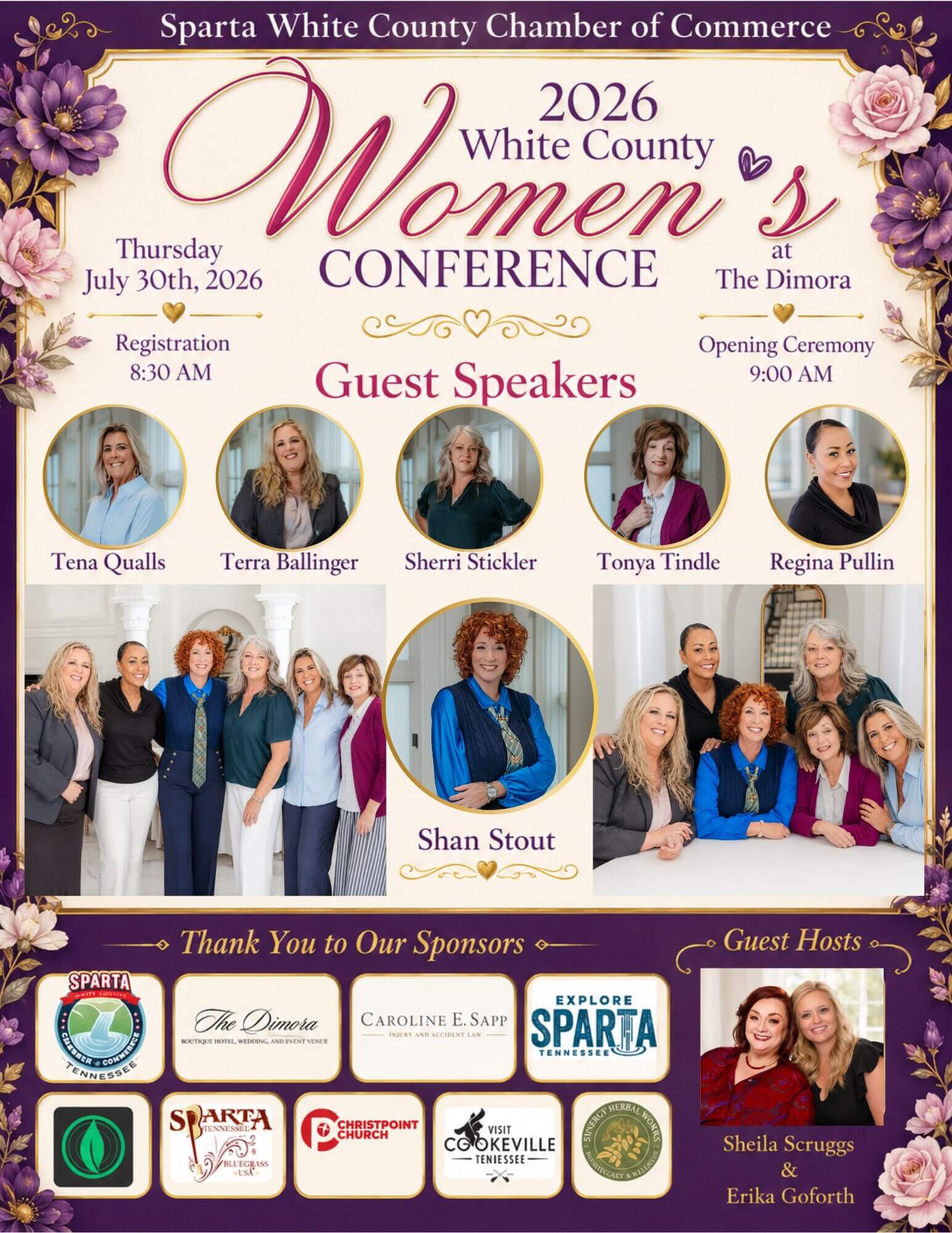 The 2026 Women's Conference Flyer