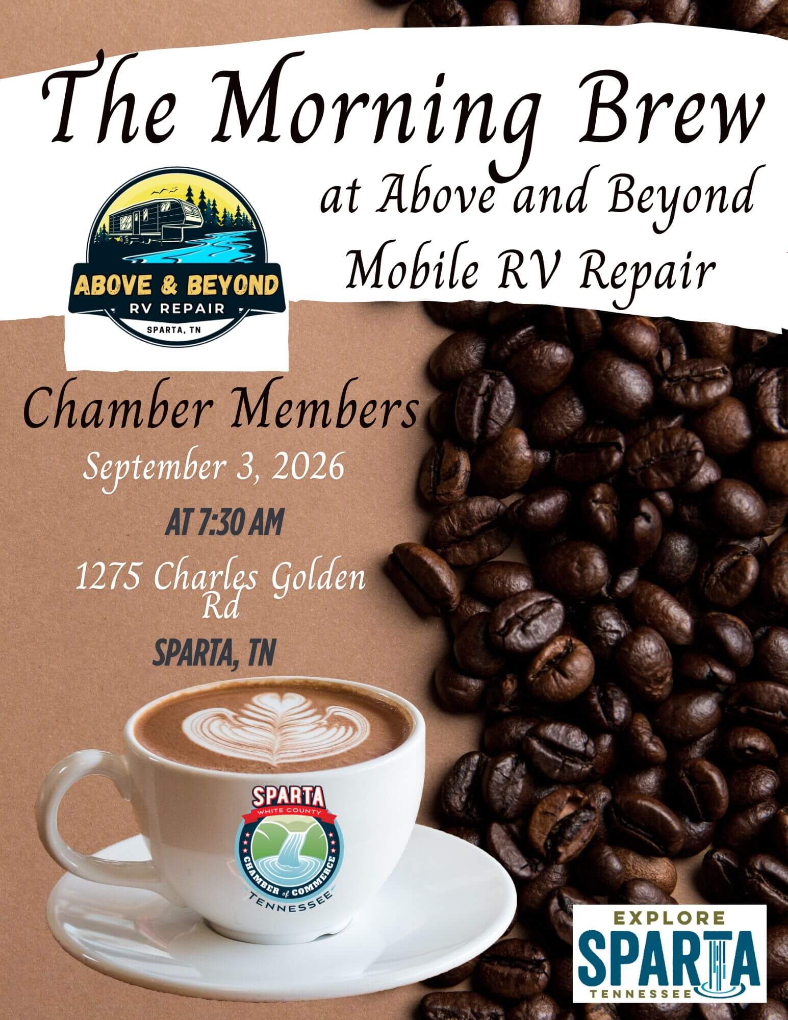 The Morning Brew Above and Beyond Mobile RV