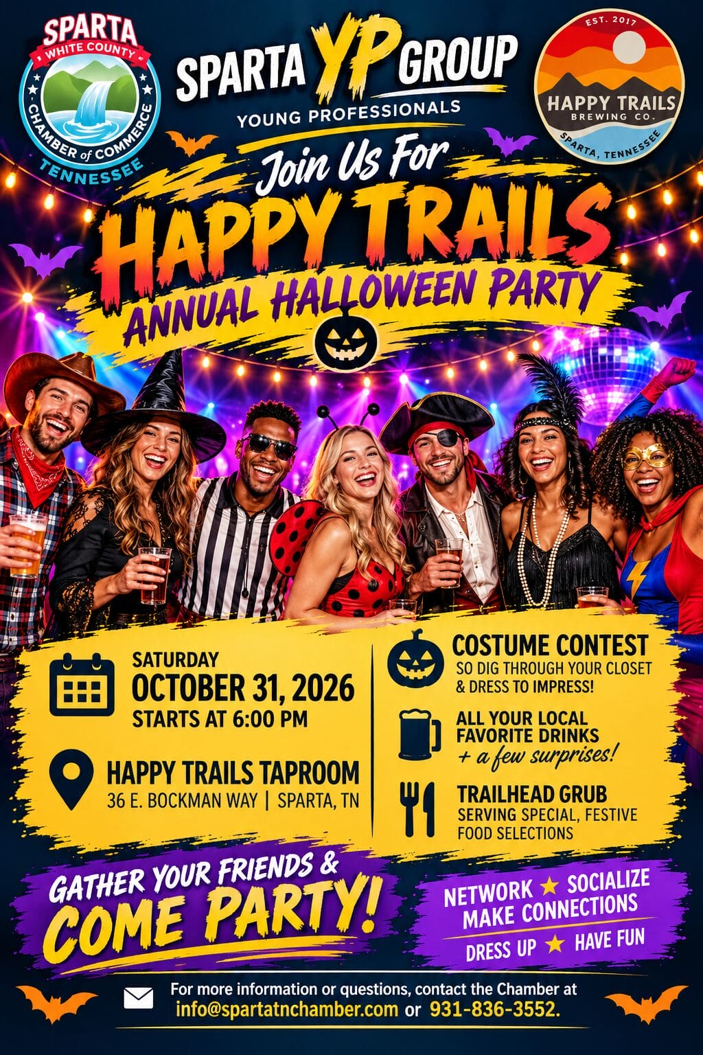 YP Halloween Happy Trails updates 2026