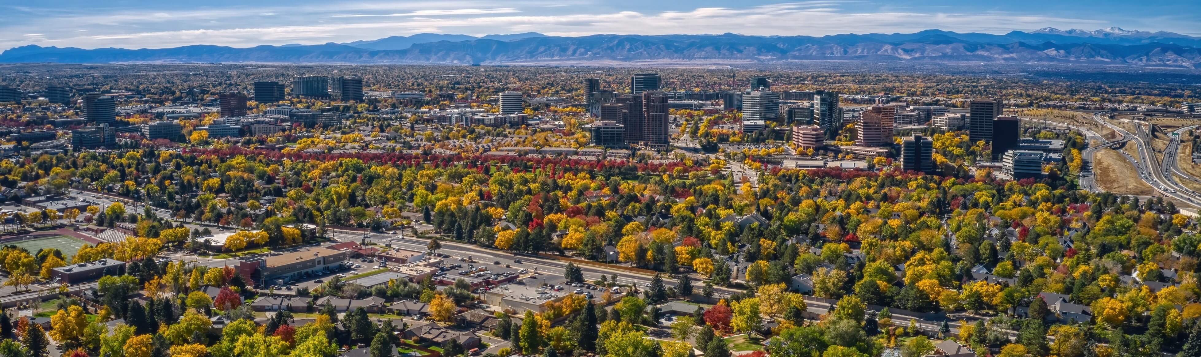 City of Aurora, Colorado skyline