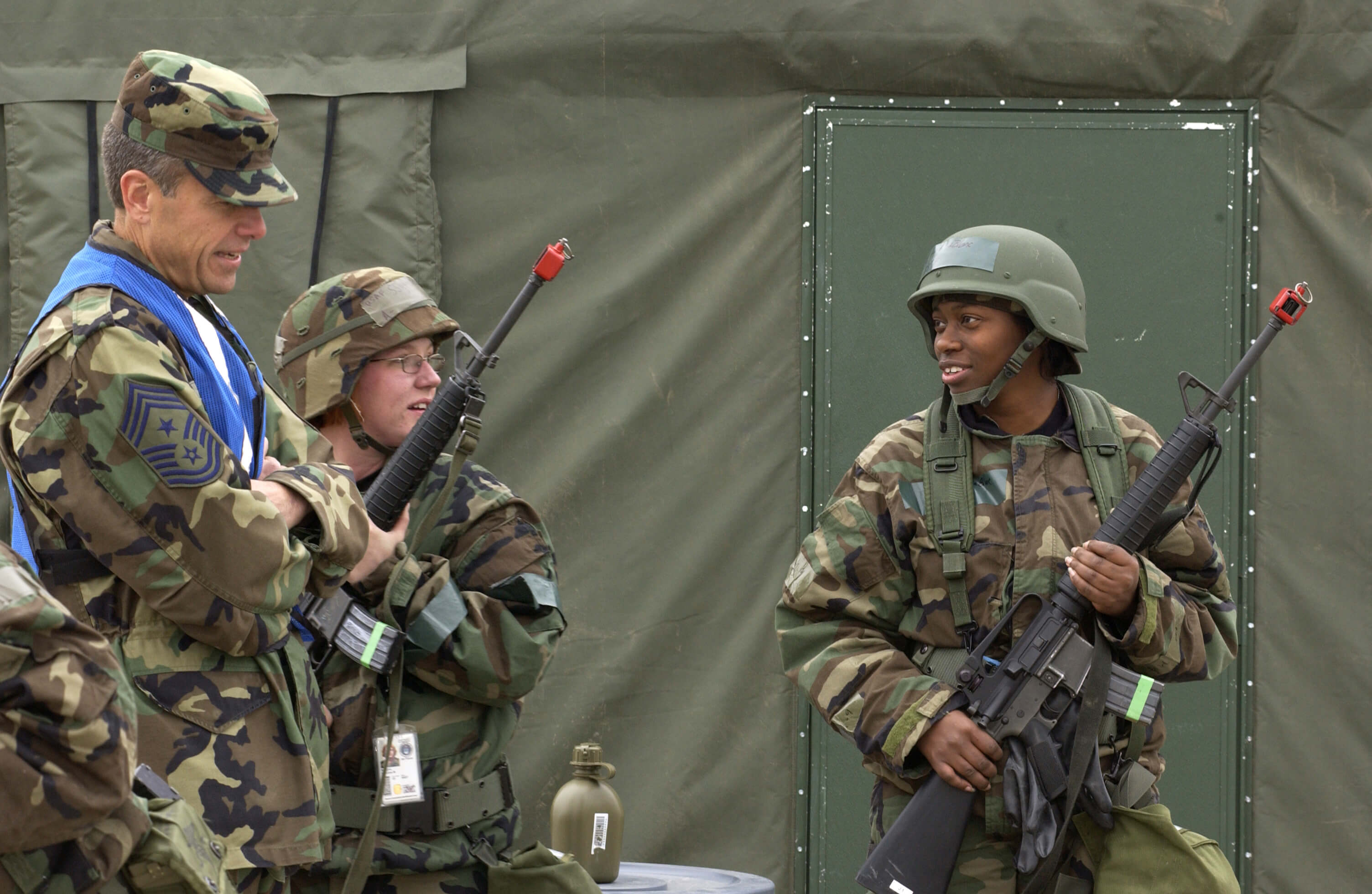 Rene Simard in uniform