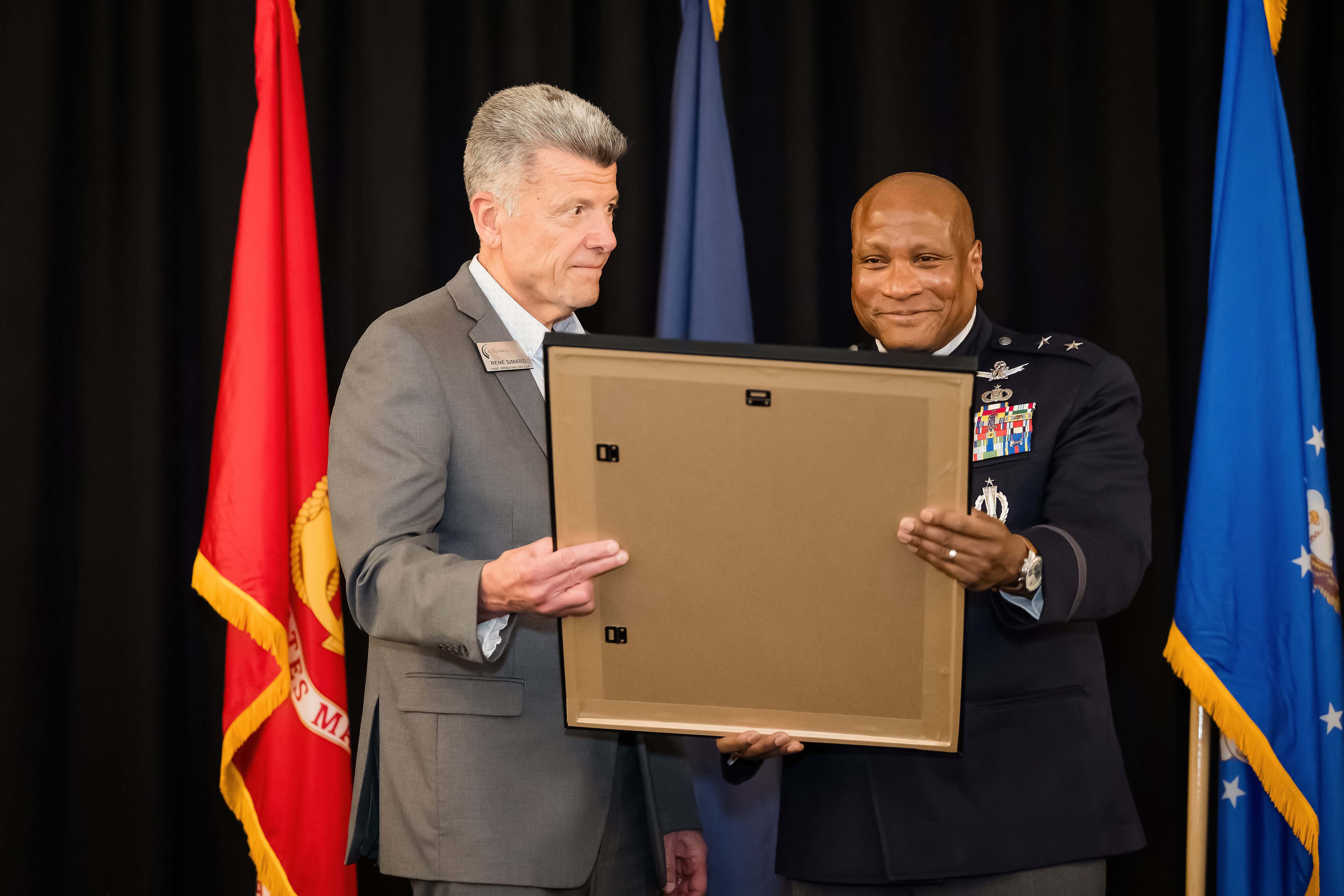 General Pepper and Rene Simard
