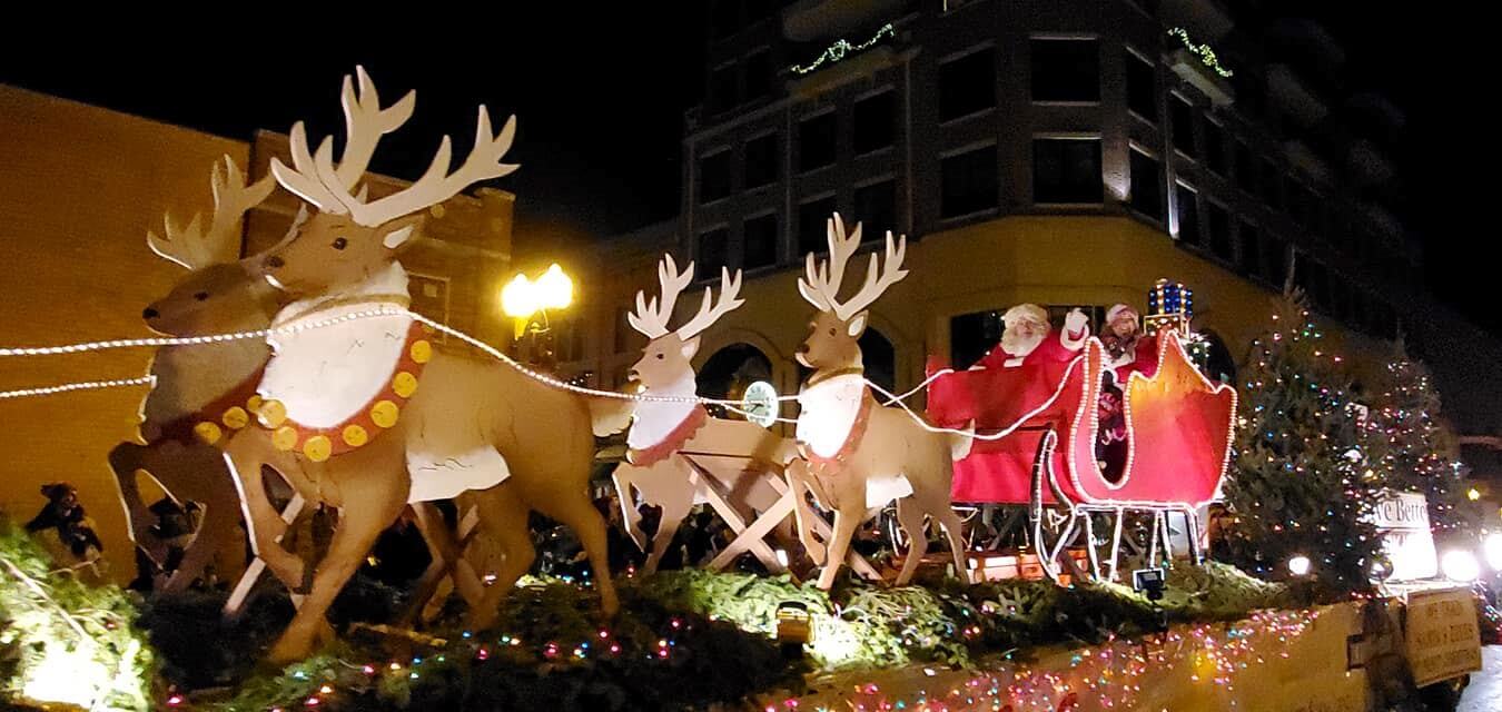 The Greater Wausau Chamber of Commerce will host its second Holiday Parade Viewing Party on Friday, December 5. Photo by Andy Meitzner.