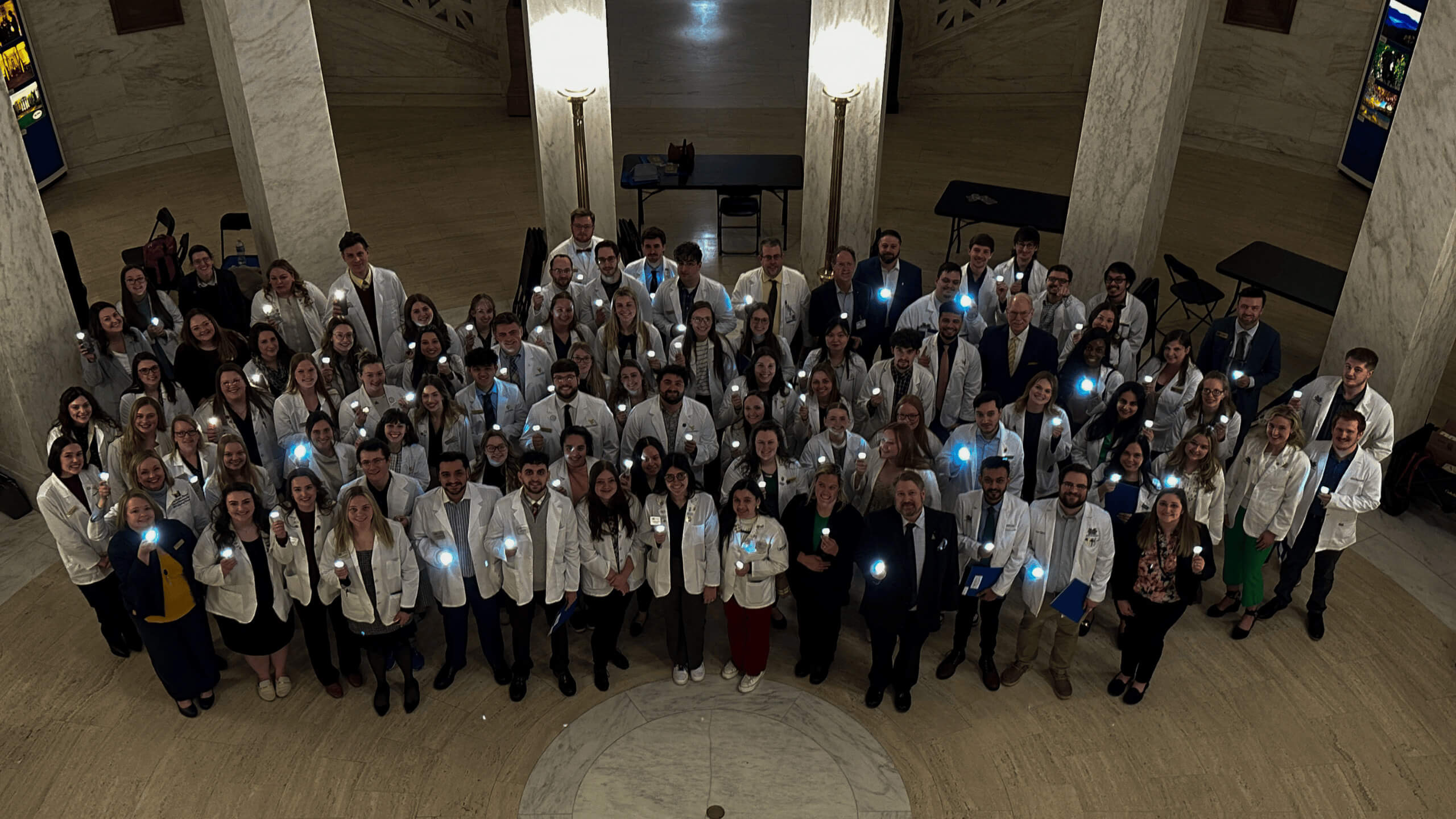 shining a light on pharmacy group photo