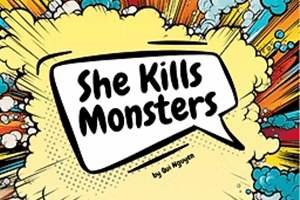She kills monsters She kills monsters event poster