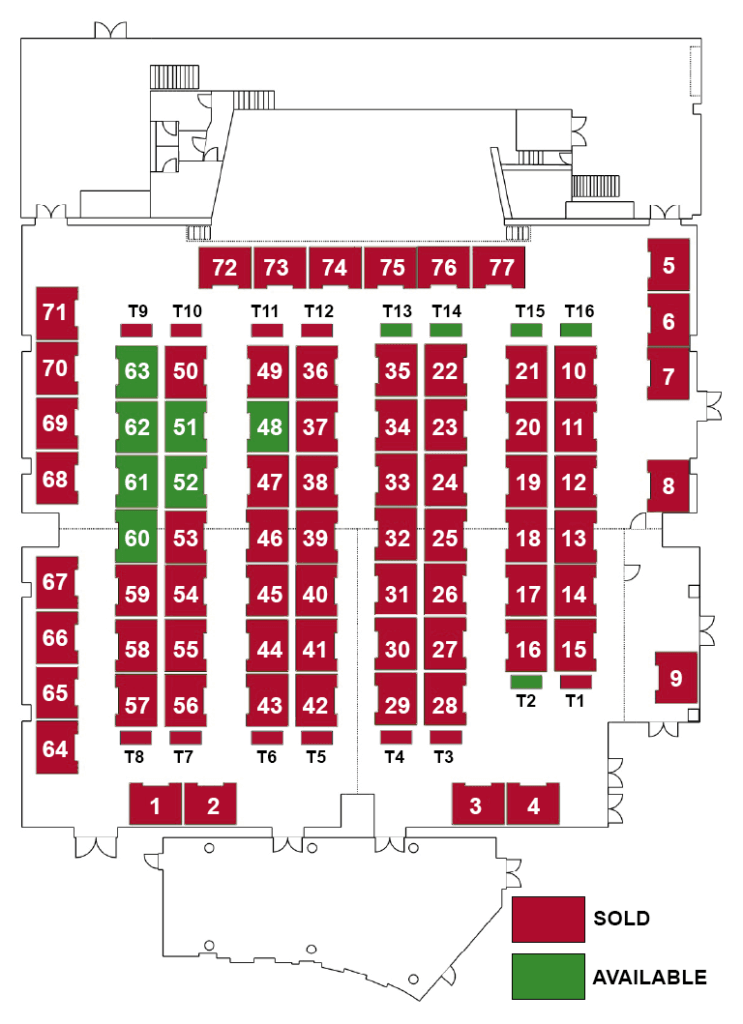 2025 Showcase Floor Live Map-4-29-PM