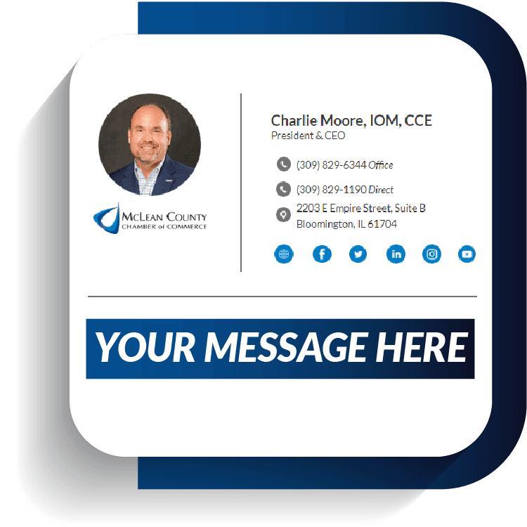 Click the icon to design your ad using our template.