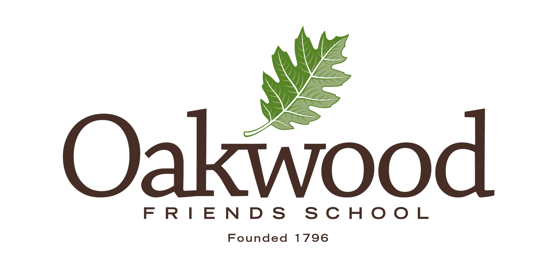 Oakwood Logo Founded 1796 font 18