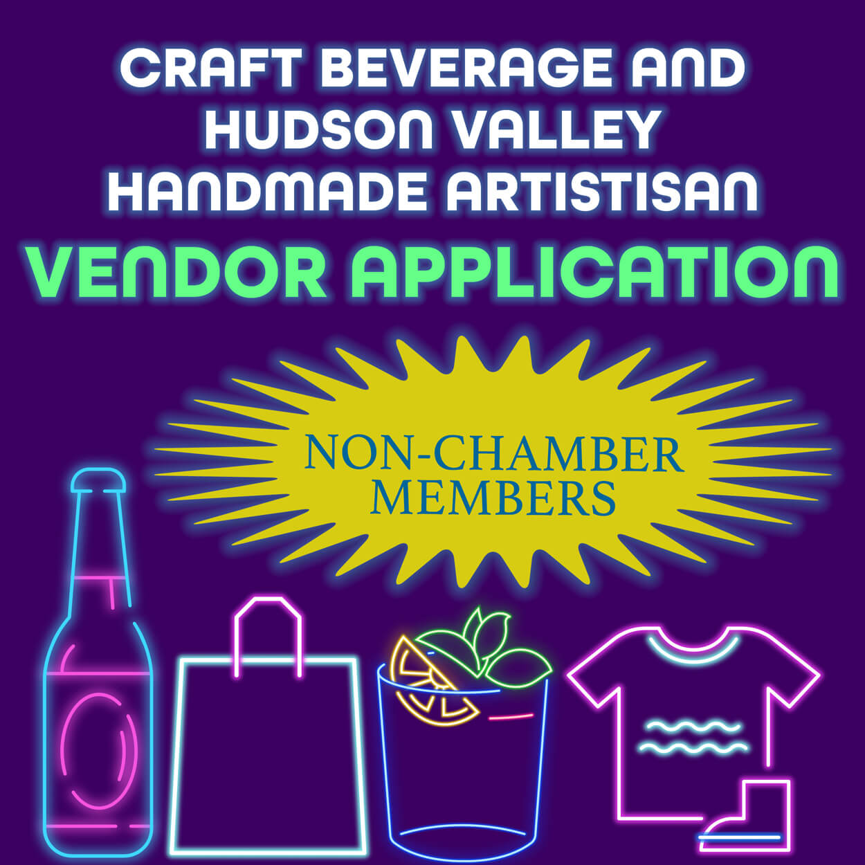 Craft Bev & HV Handmade Artisan Application: Non-Chamber Member 