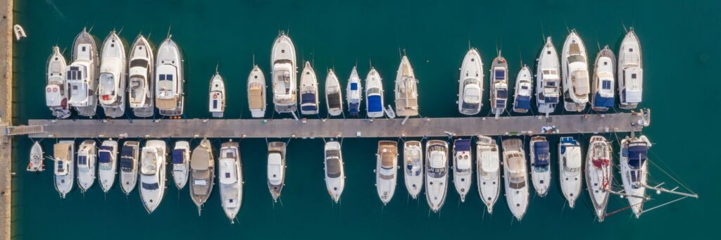 boats at marina