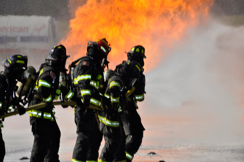 Website Photo 4 putting out a fire