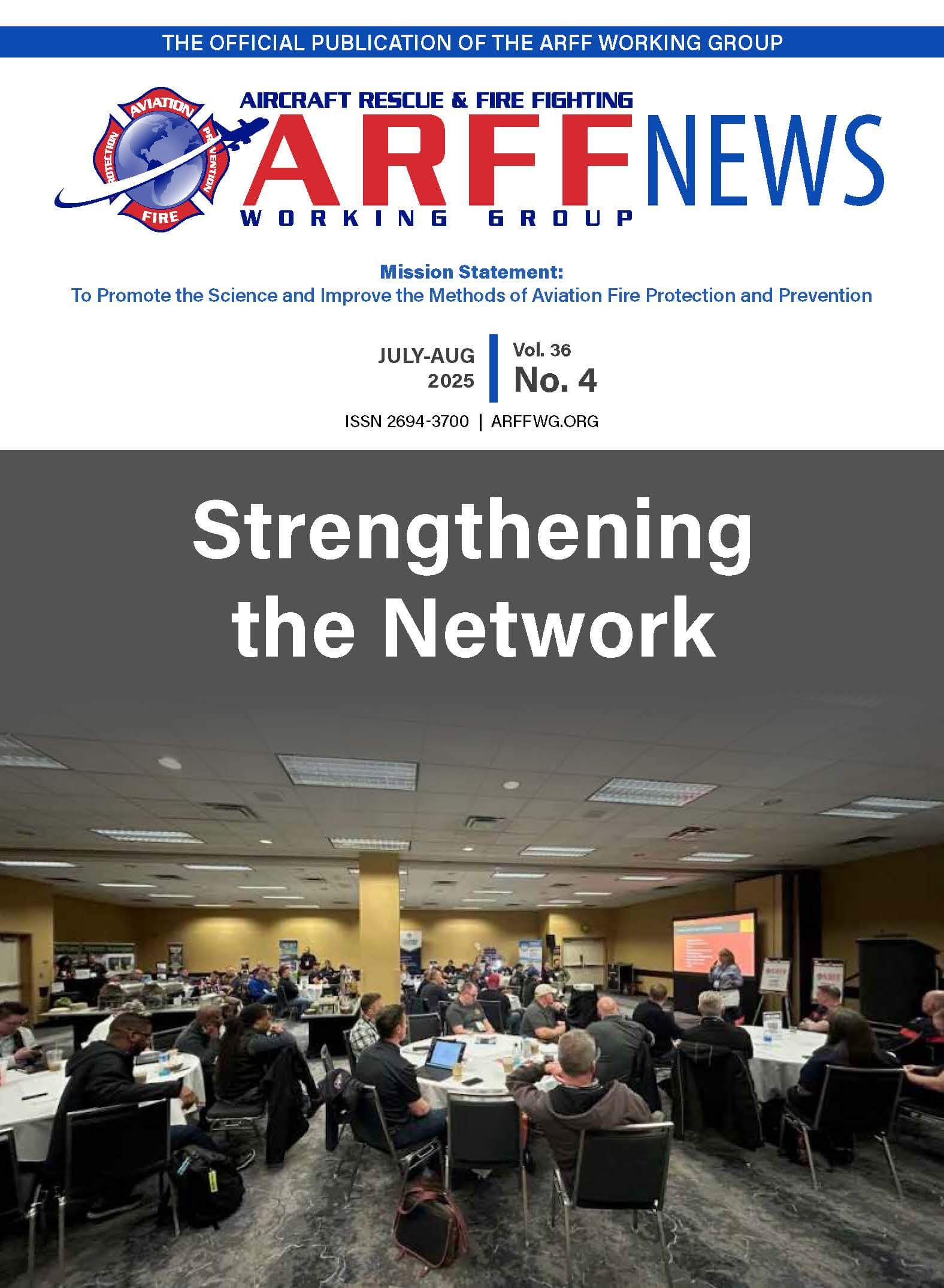 ARFF News Jul-Aug 2025 Front Page