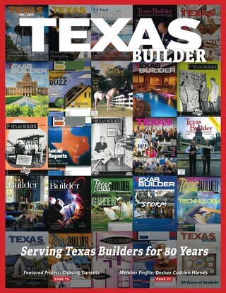 Texas Builder magazine, fall 2026