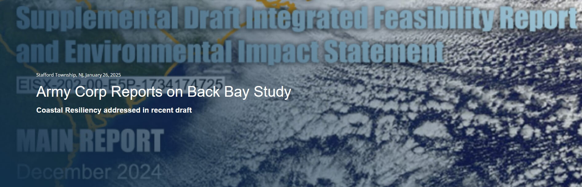 Army Corp Reports on Back Bay Study