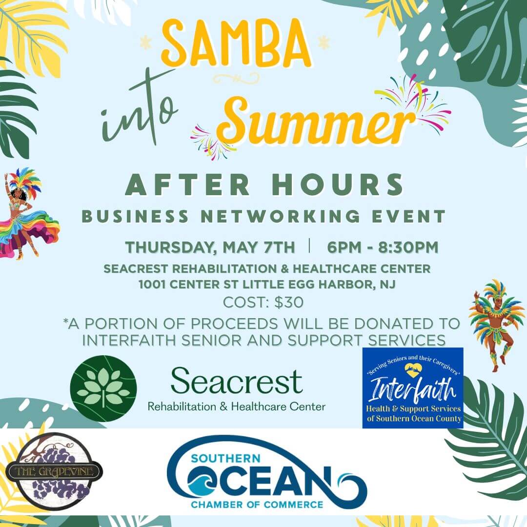 May 7 - Samba into Summer - After Hours Networking Event