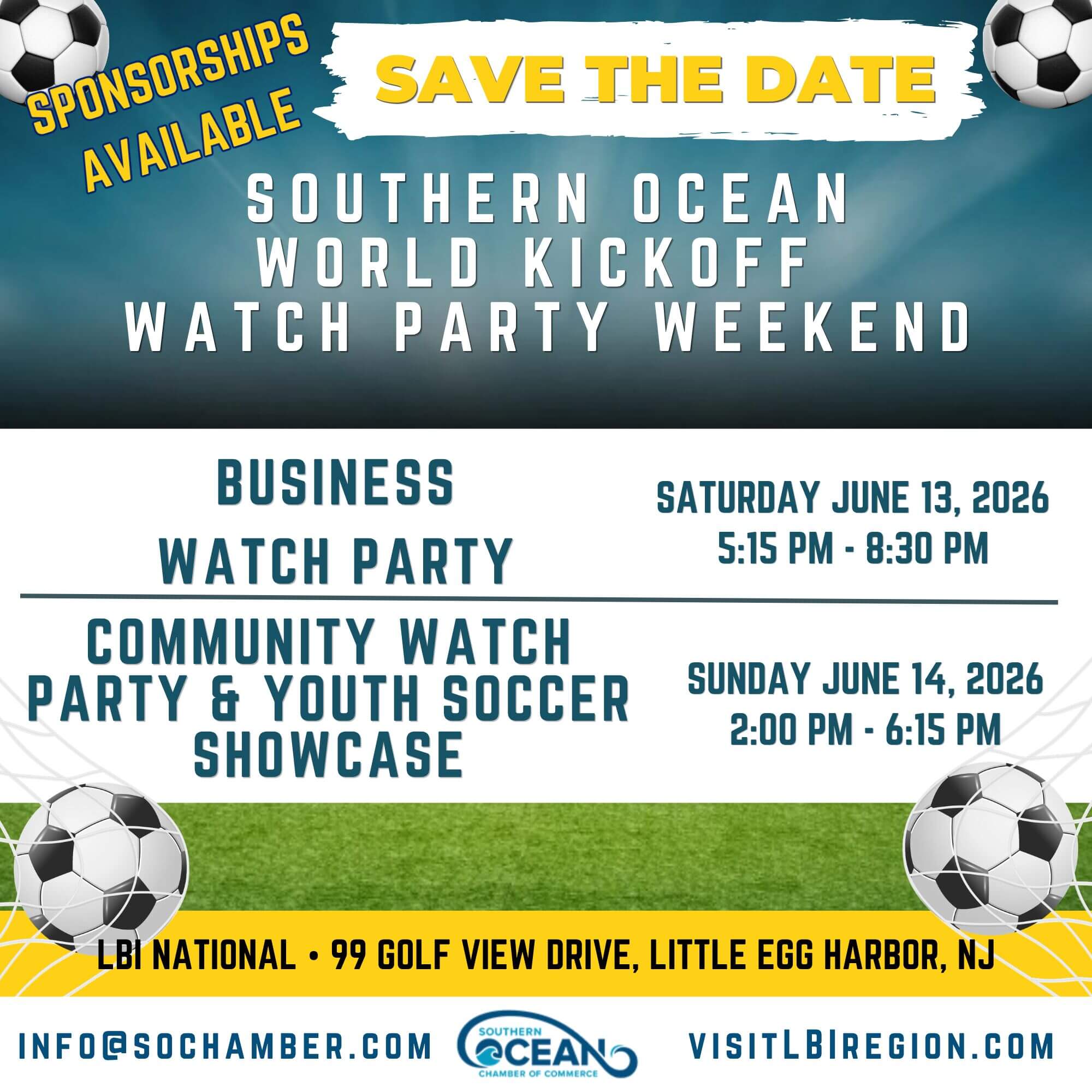 Southern Ocean World Kickoff Watch Party Weekend
