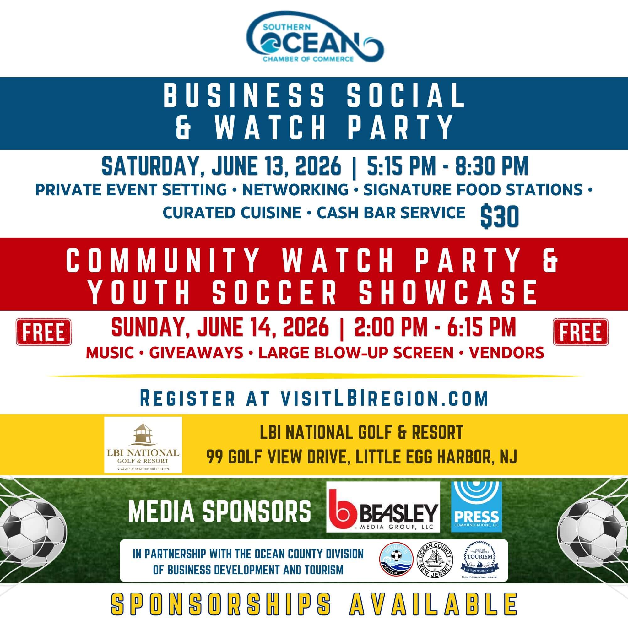 Southern Ocean World Kickoff Watch Party Weekend
