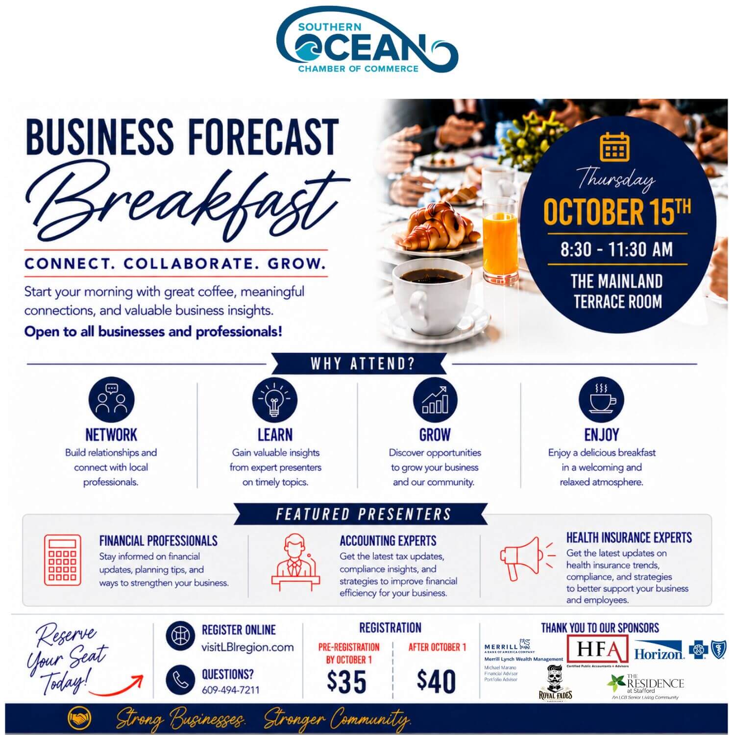 Business Forecast Breakfast October 15