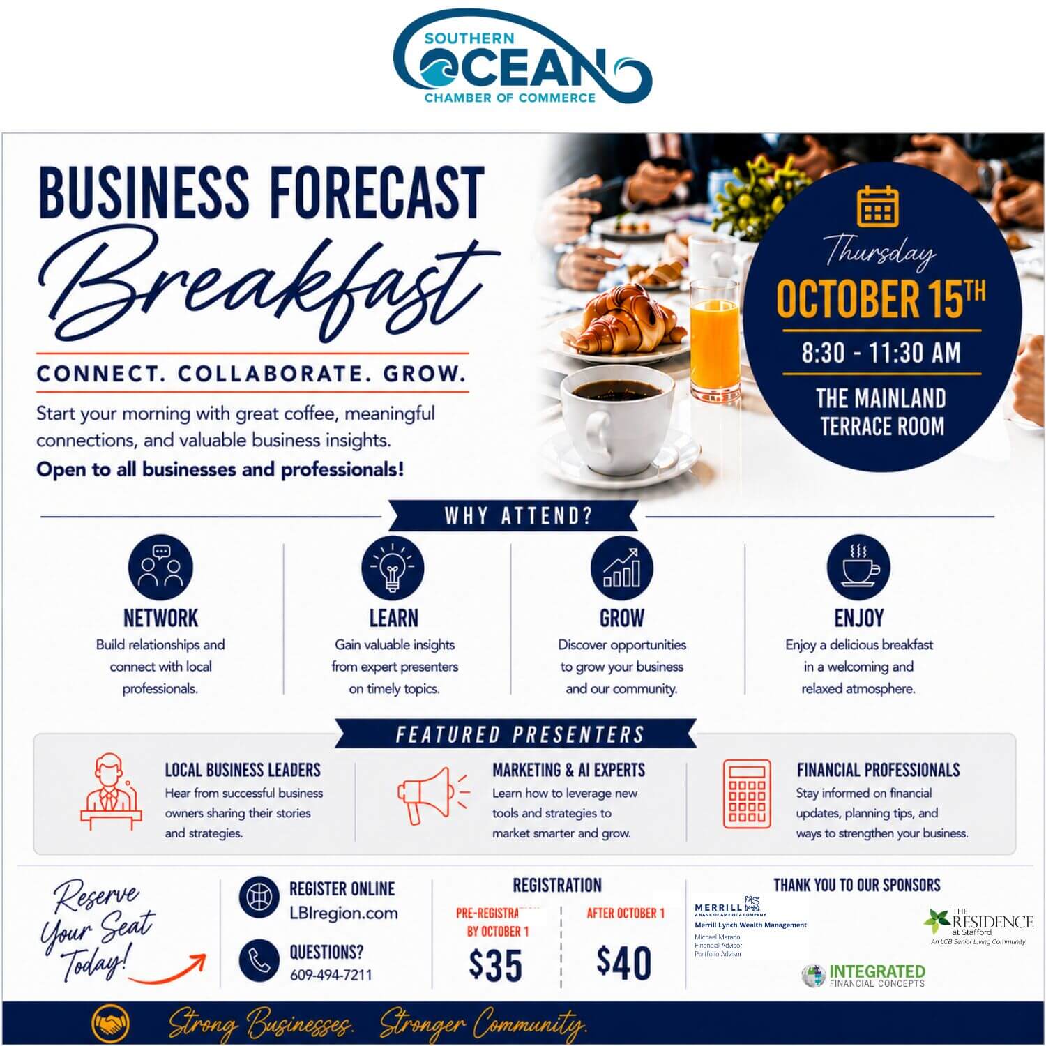 Business Forecast Breakfast October 15