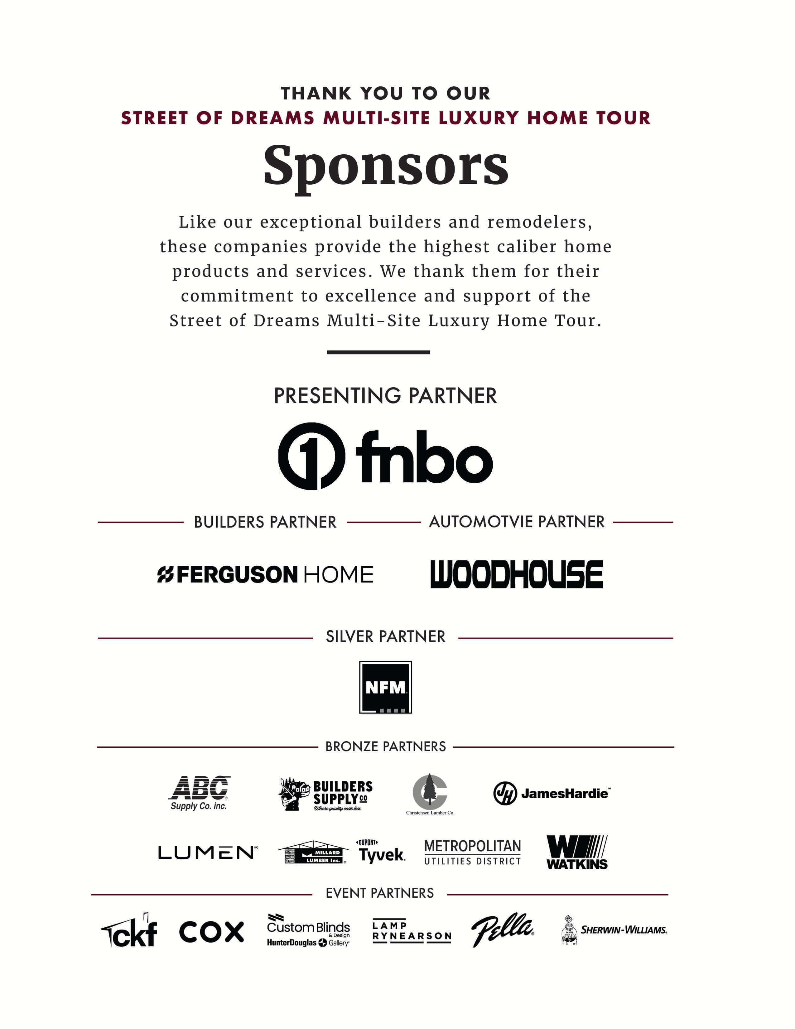 2025 SOD Sponsor Page