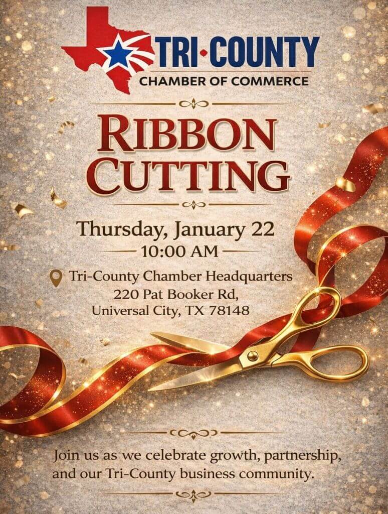 Ribbon cutting trico