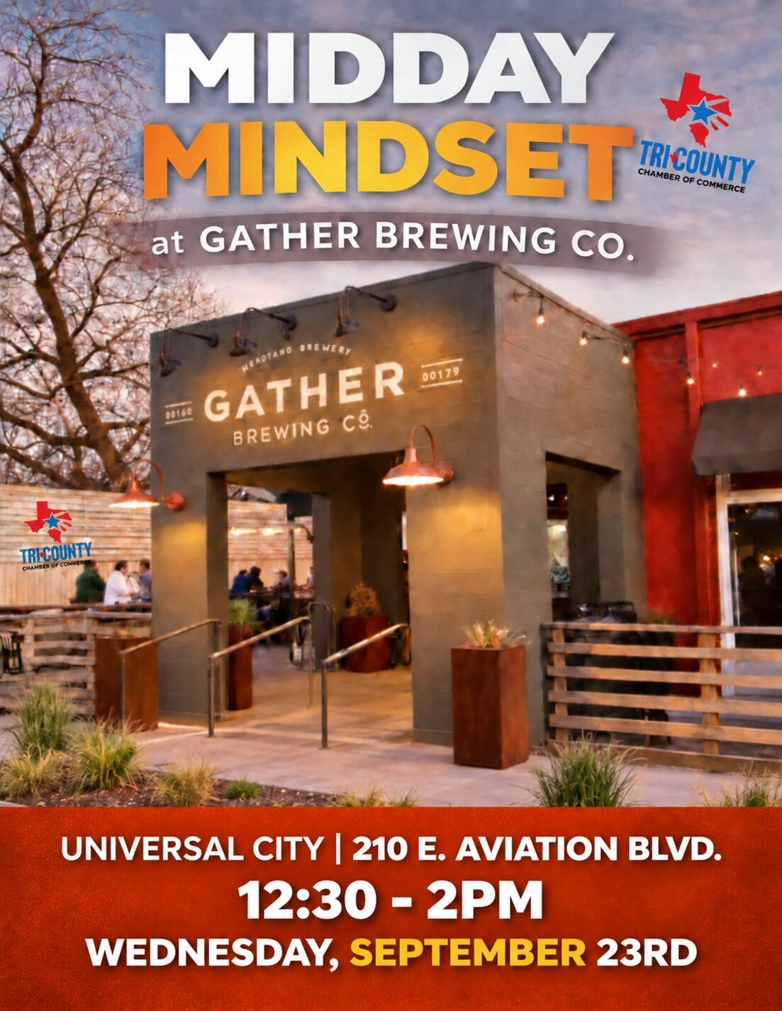 MidDay Mindset at Gather Brewing Company — September 23, 2026