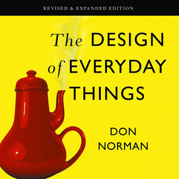 Dseign of everyday things cover by Don Norman 