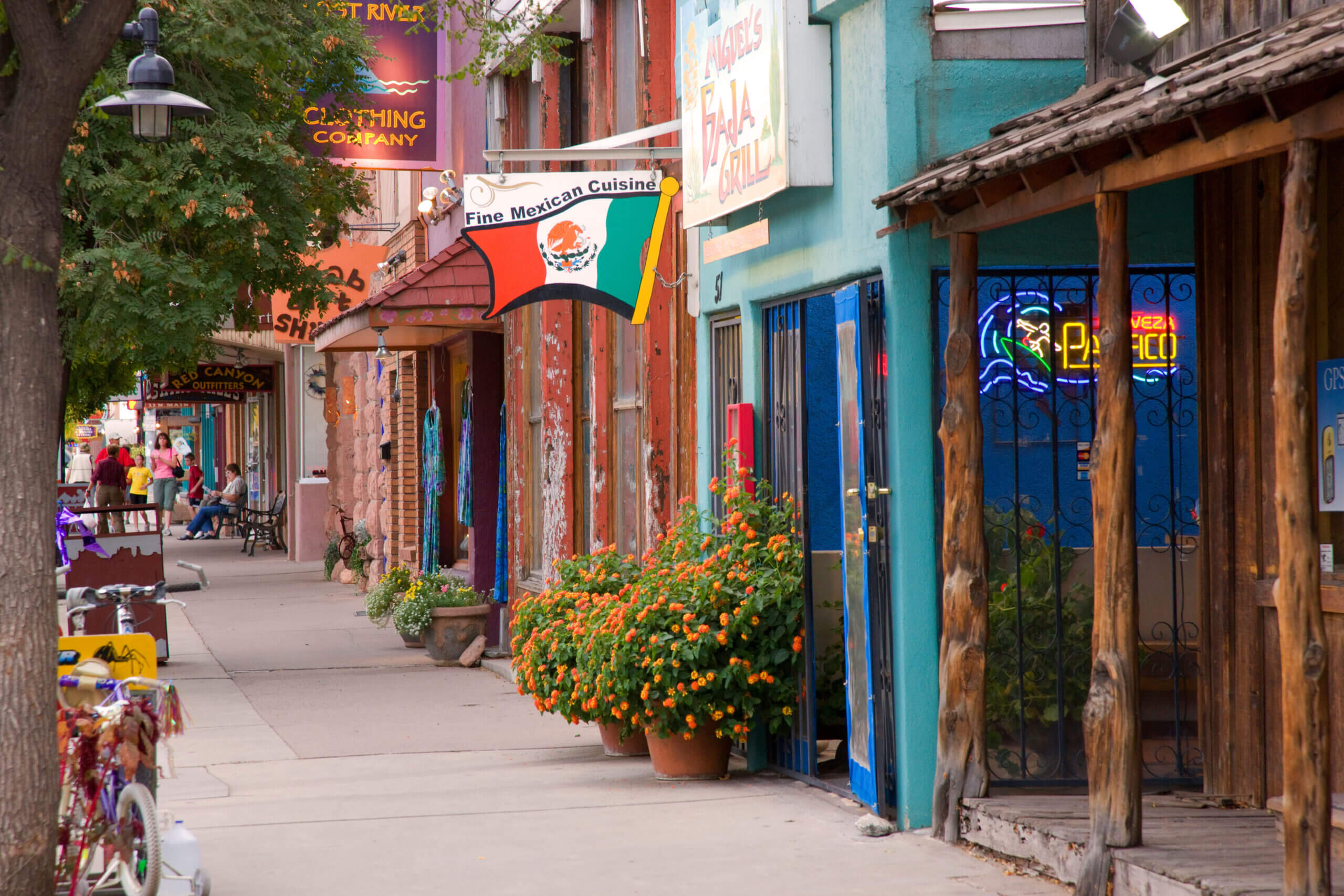 Downtown Moab, Utah. downtown moab utah