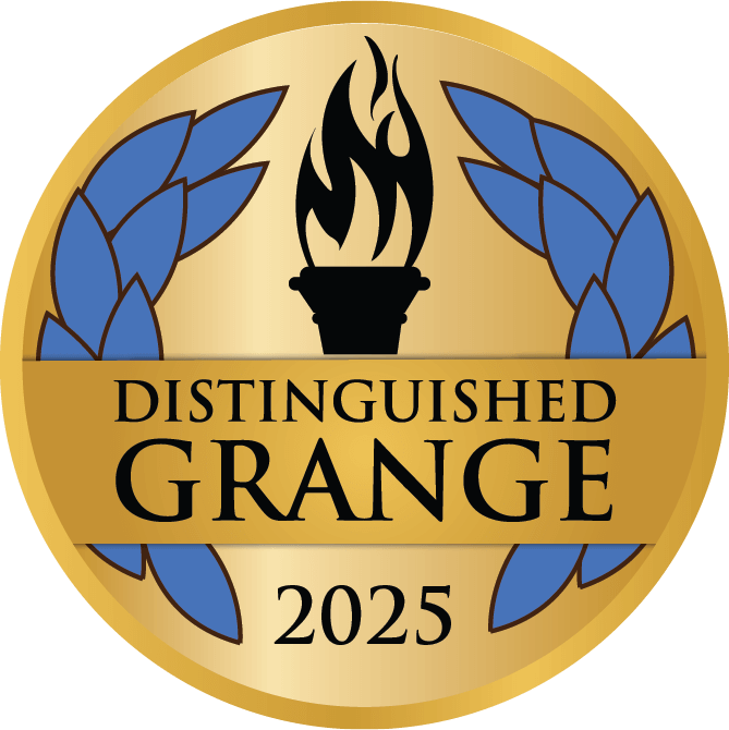 2025 Community-Subordinate Distinguished Grange Badge 2025 Community-Subordinate Distinguished Grange Badge