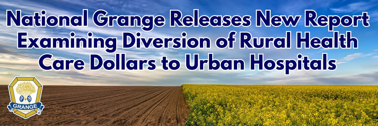 National Grange Releases New Report Header