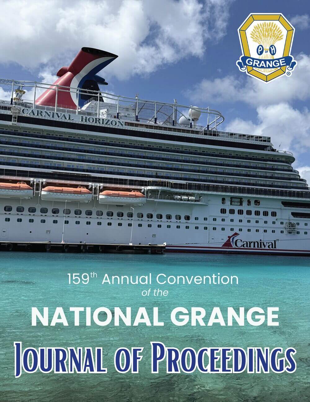2025 National Grange Journal of Proceedings cover