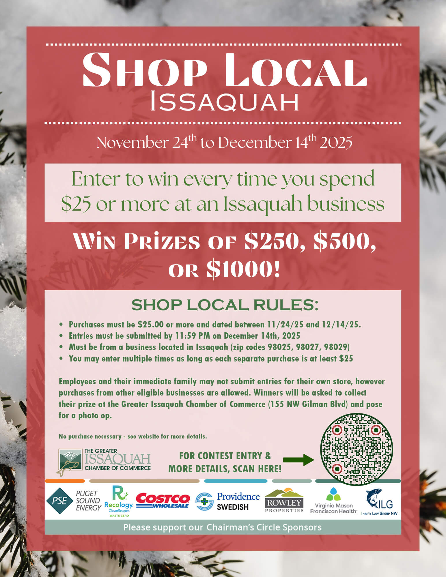 Shop Local Issaquah 2025 sample 1  - 1