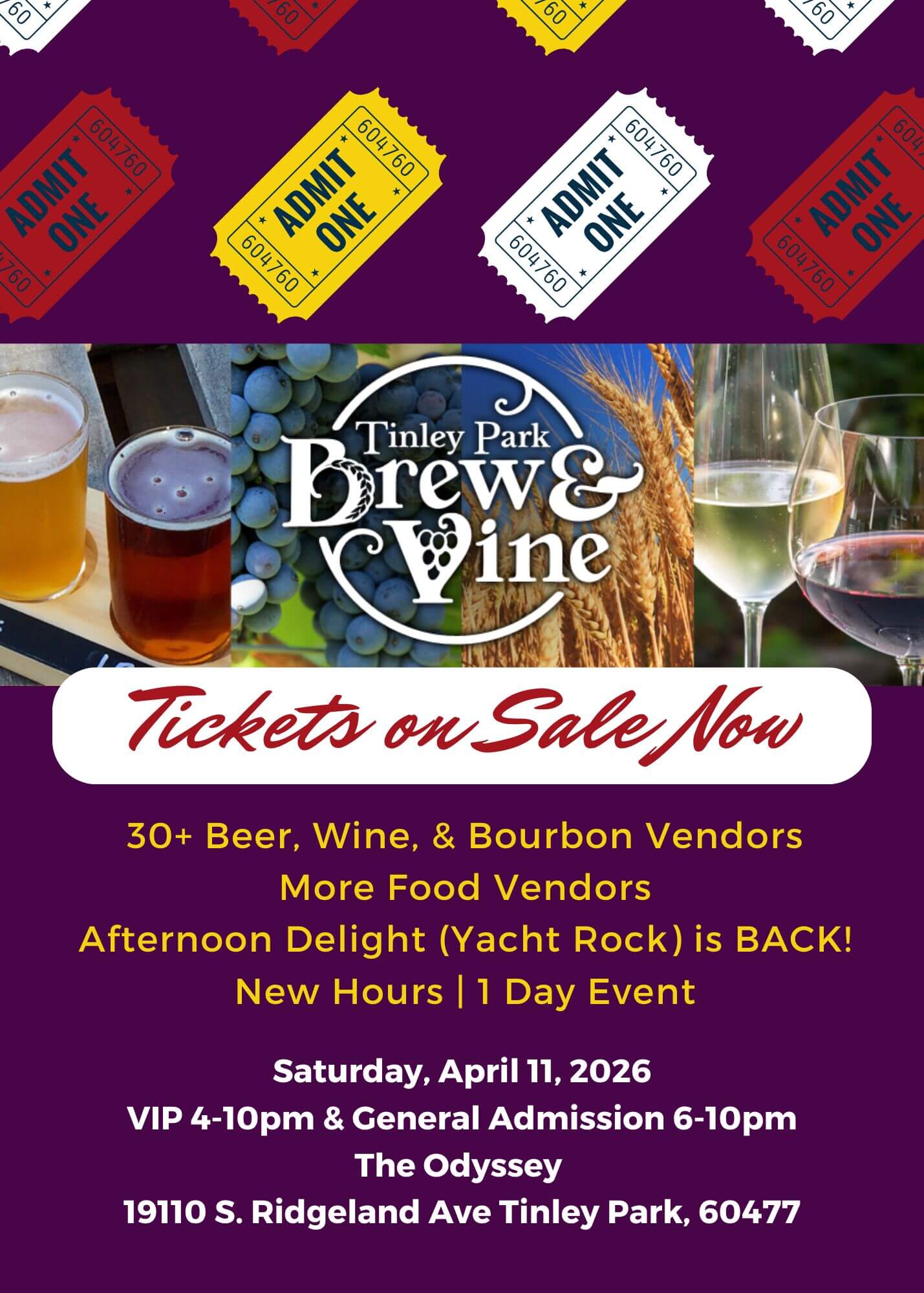 2026 B&amp;V Tickets on Sale