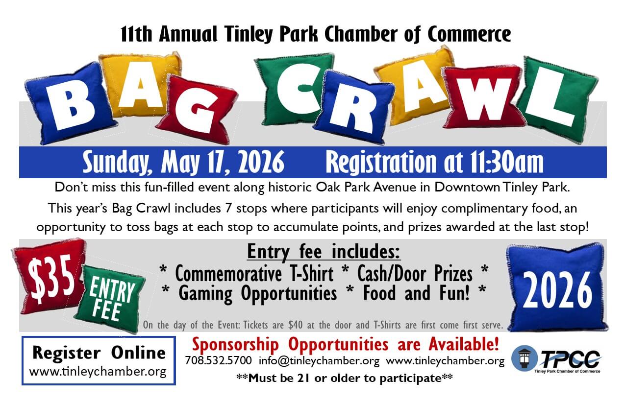 Bag Crawl half sheet flyer 2026