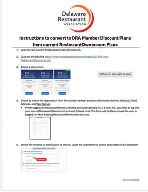 discount plans flyer