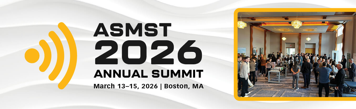 ASMST Annual Summit Email Banner