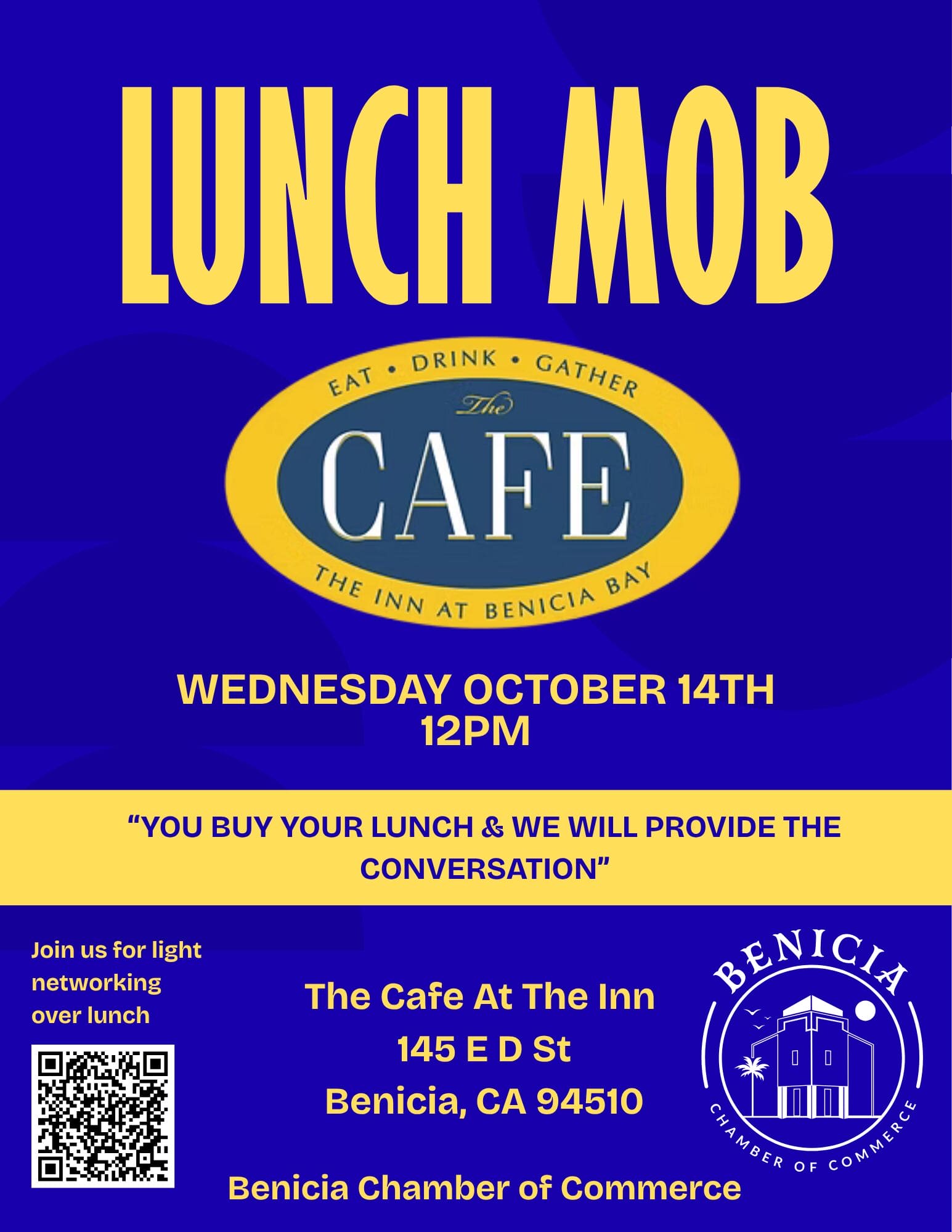 Cafe at the Inn Lunch mob 2026