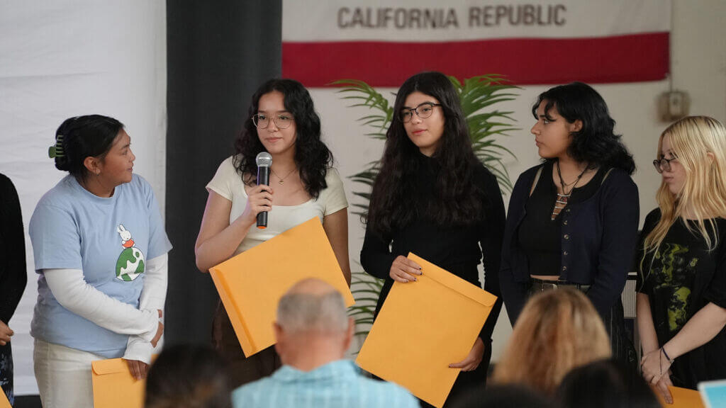 receiving certificate