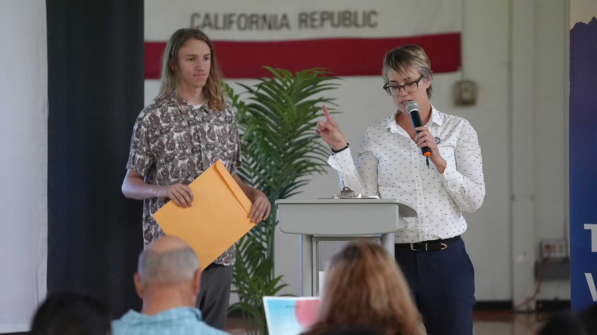 receiving certificate