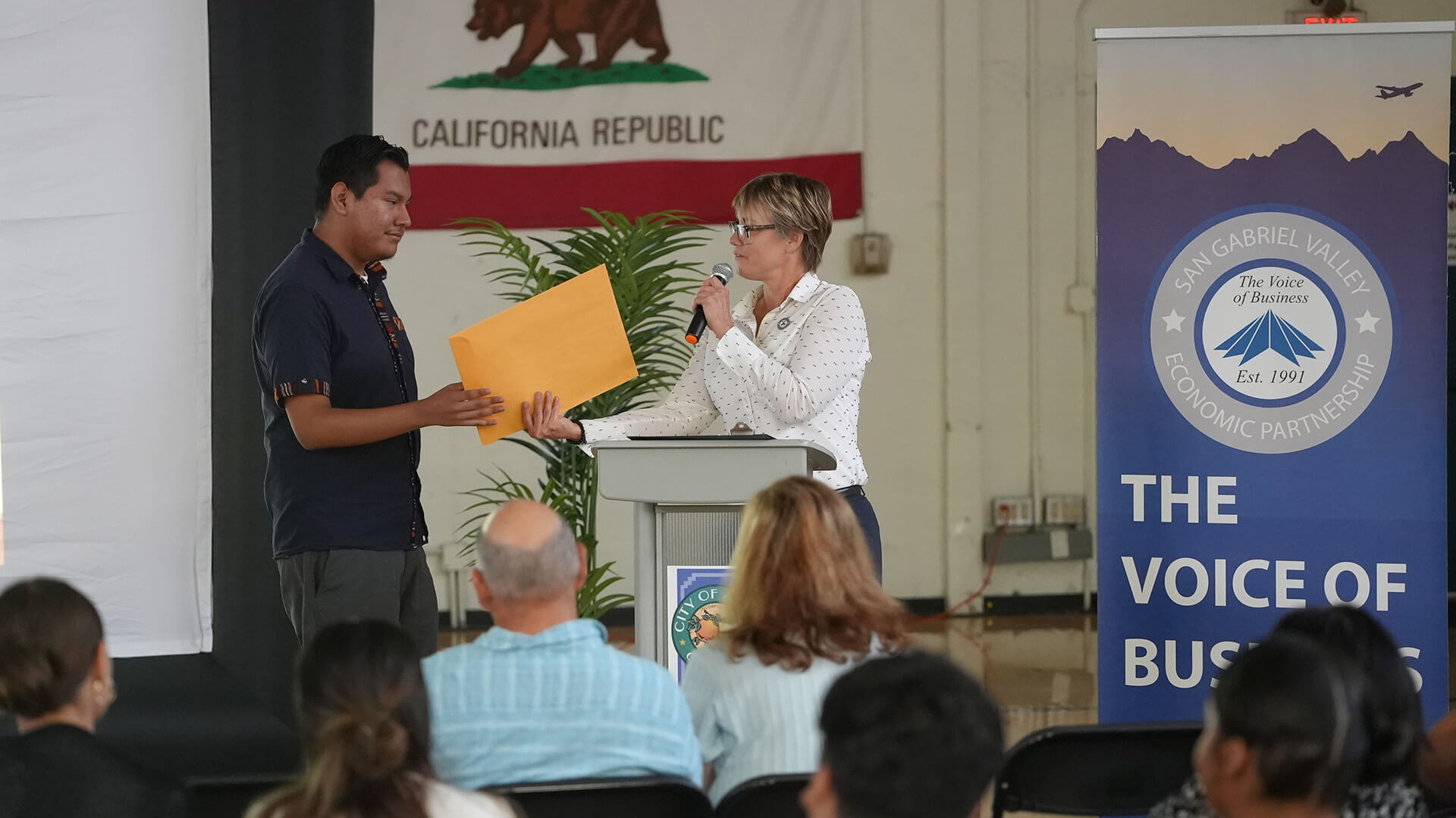 receiving certificate